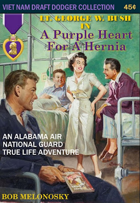 George W. Bush officer purple heart Bob Melonosky