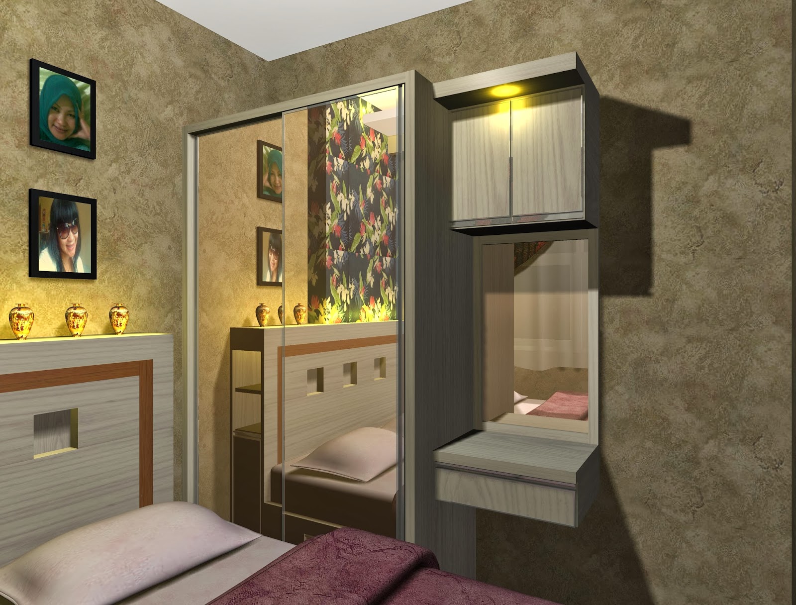 Contoh Desain Project Interior Kamar Apartemen Menteng Square Contoh Desain Project Interior Kamar Apartemen Menteng Square