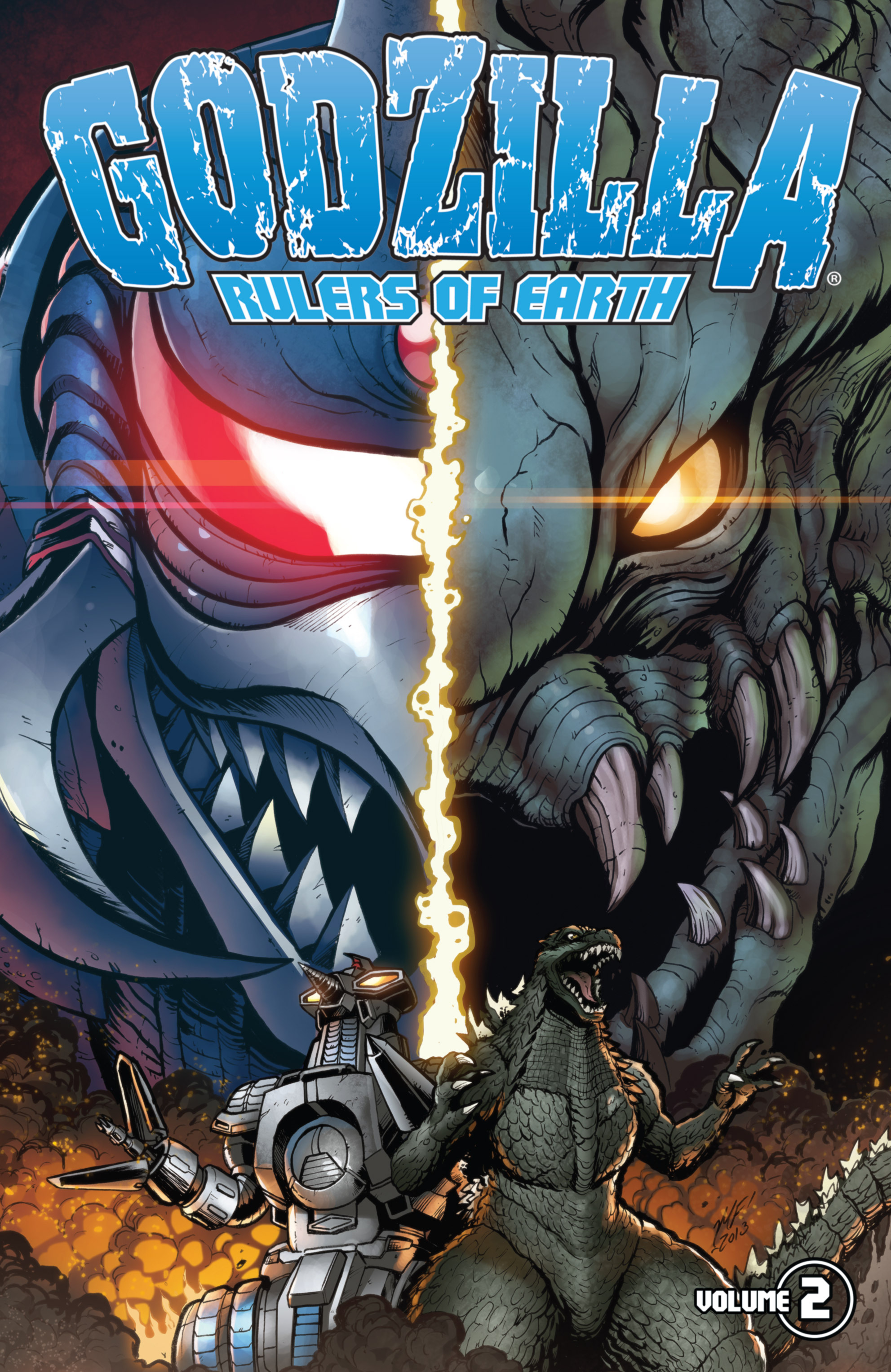 Read online Godzilla: Rulers of Earth comic -  Issue # _TPB 2 - 1