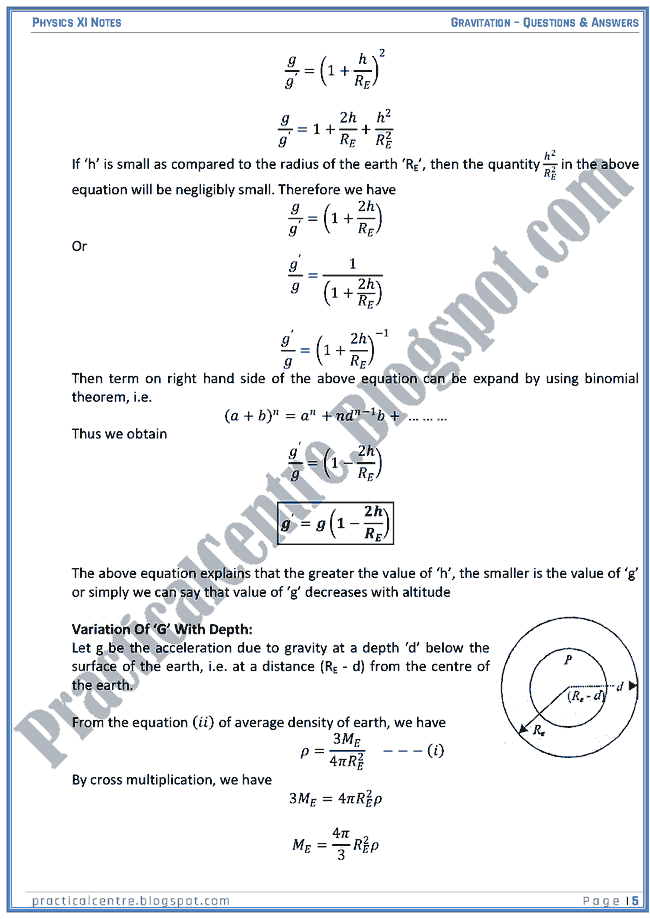 gravitation-questions-and-answers-physics-xi