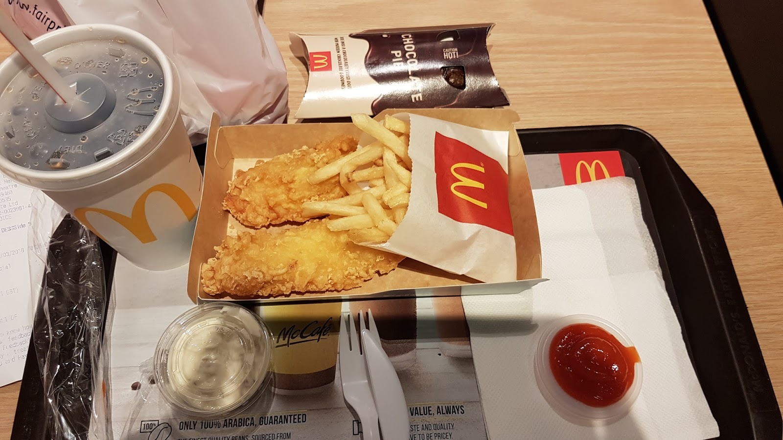 Journals Of Icemilotehpeng Food Review Fish And Fries From Mcdonalds