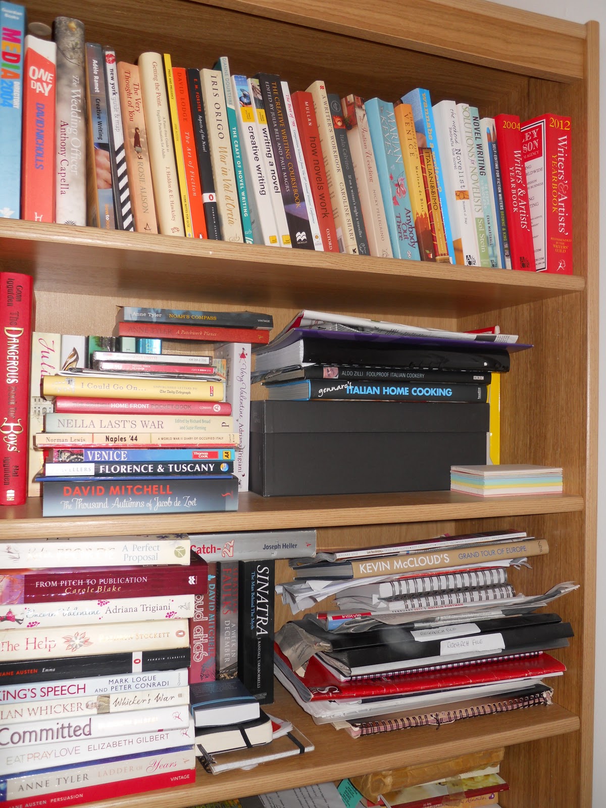 neetswriter My Writing Bookcase