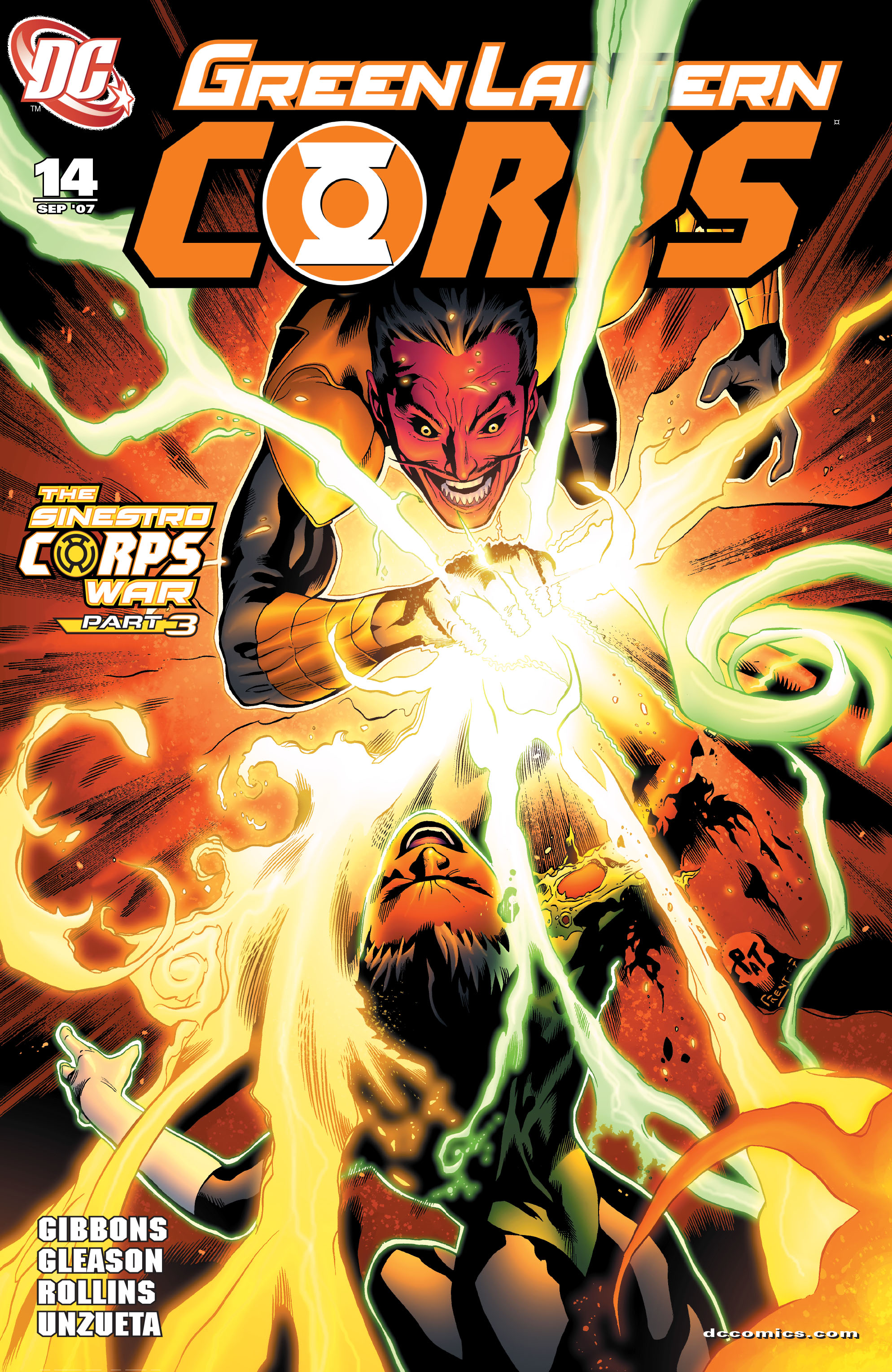 Read online Green Lantern Corps (2006) comic -  Issue #14 - 1