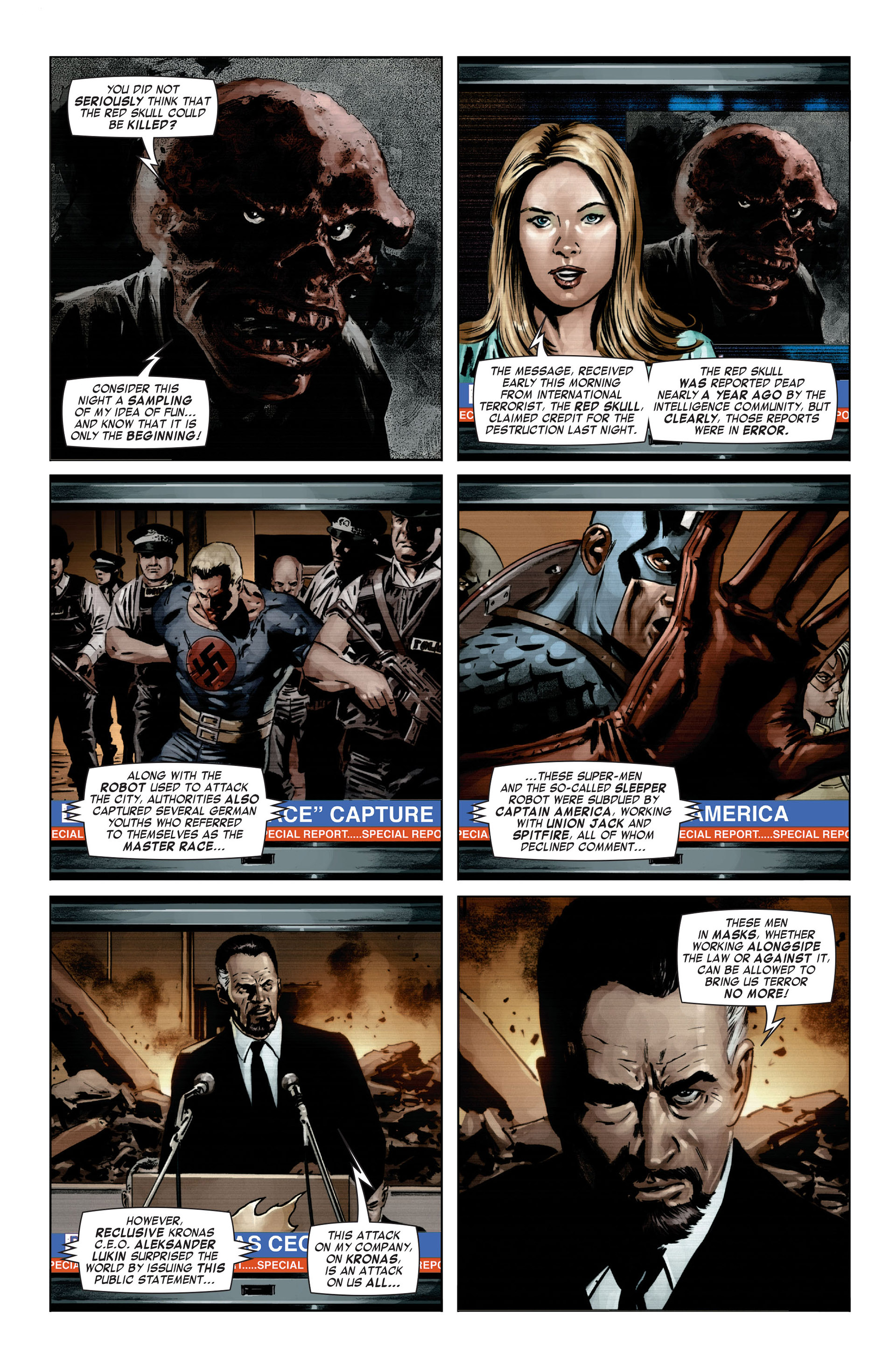 Read online Captain America (2005) comic -  Issue #21 - 18