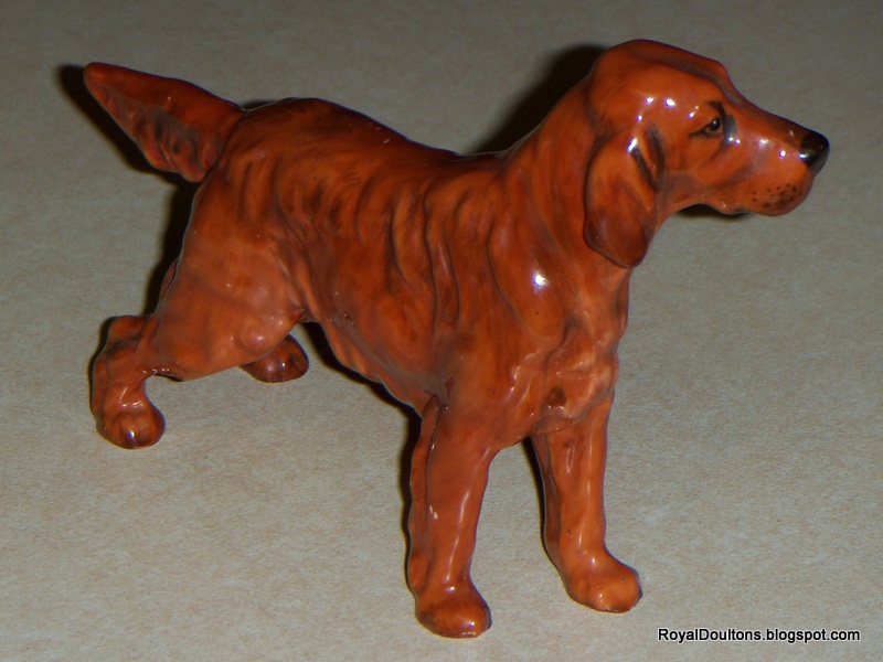 royaldoultons Royal Doulton Irish Setter Dog Figurine HN 1056