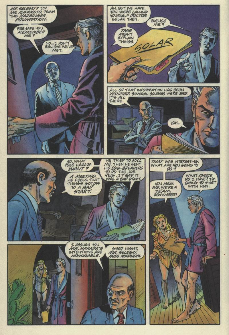 Read online Solar, Man of the Atom comic -  Issue #16 - 7