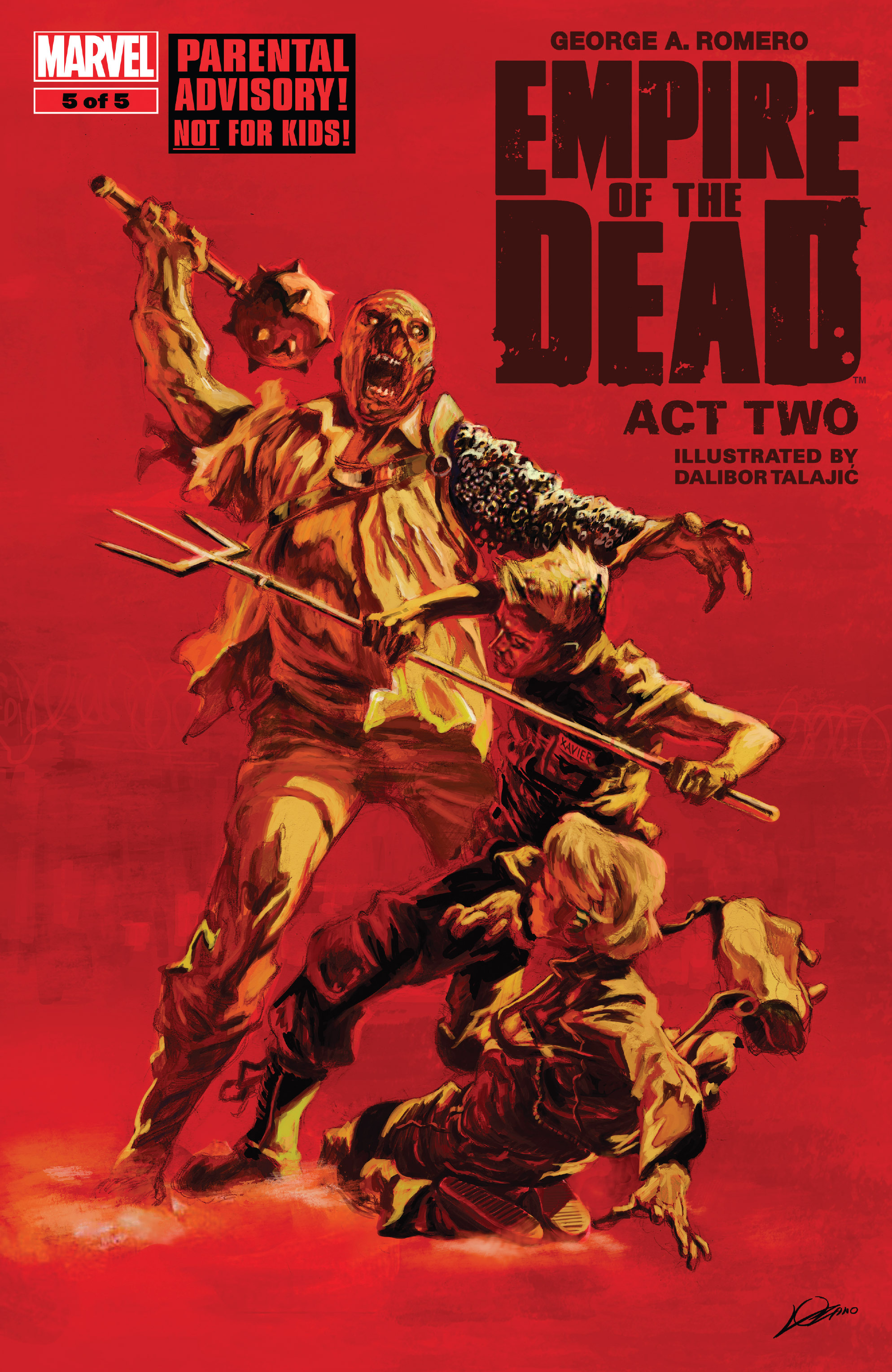 Read online George Romero's Empire of the Dead: Act Two comic -  Issue #5 - 1