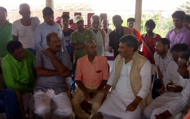 arun kumar meet krishan shahi family