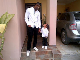 PHOTO Of The Day: Peter Okoye And Son! 1