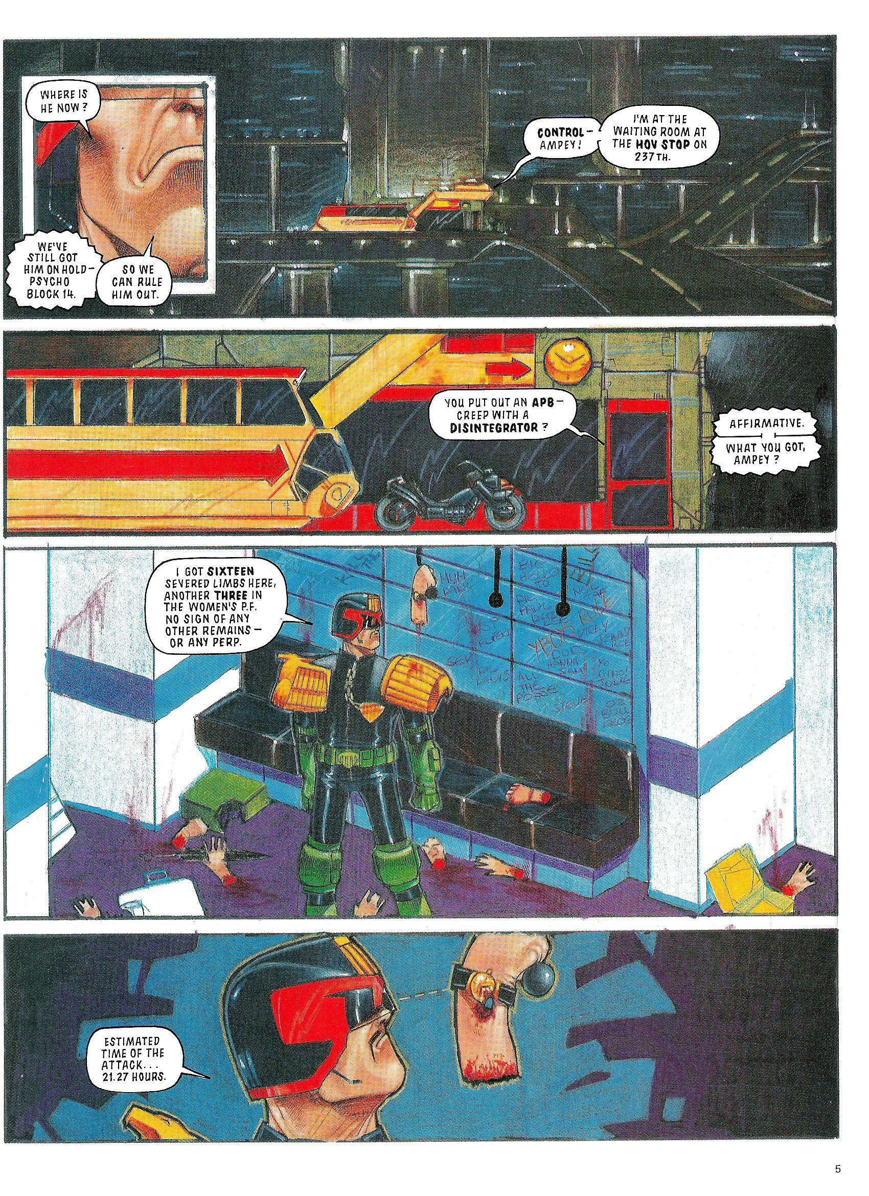 Read online Judge Dredd: The Complete Case Files comic -  Issue # TPB 17 (Part 2) - 93