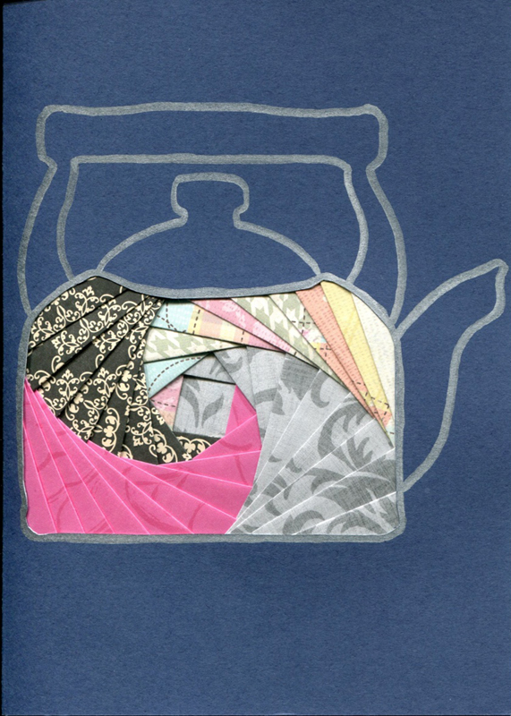 In the Loop: Iris Folding - Teapot Card