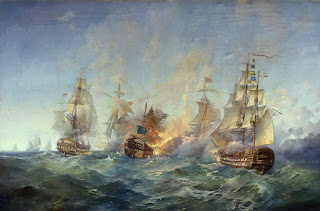 Epicas Batallas Barcos Cuadros