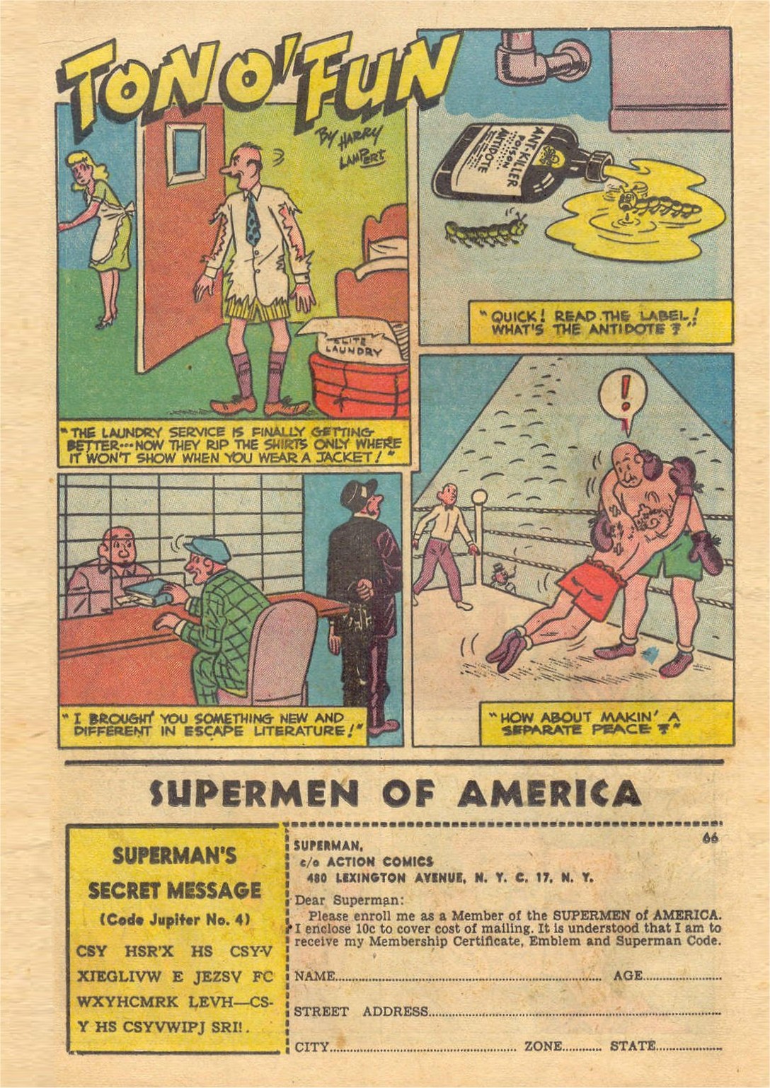 Read online Superman (1939) comic -  Issue #66 - 30