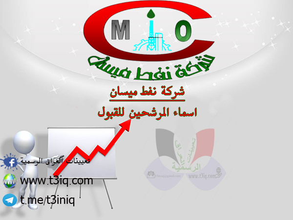 عاجل اسماء المرشحين للتعيين في شركة نفط ميسان موقع تعيينات العراق