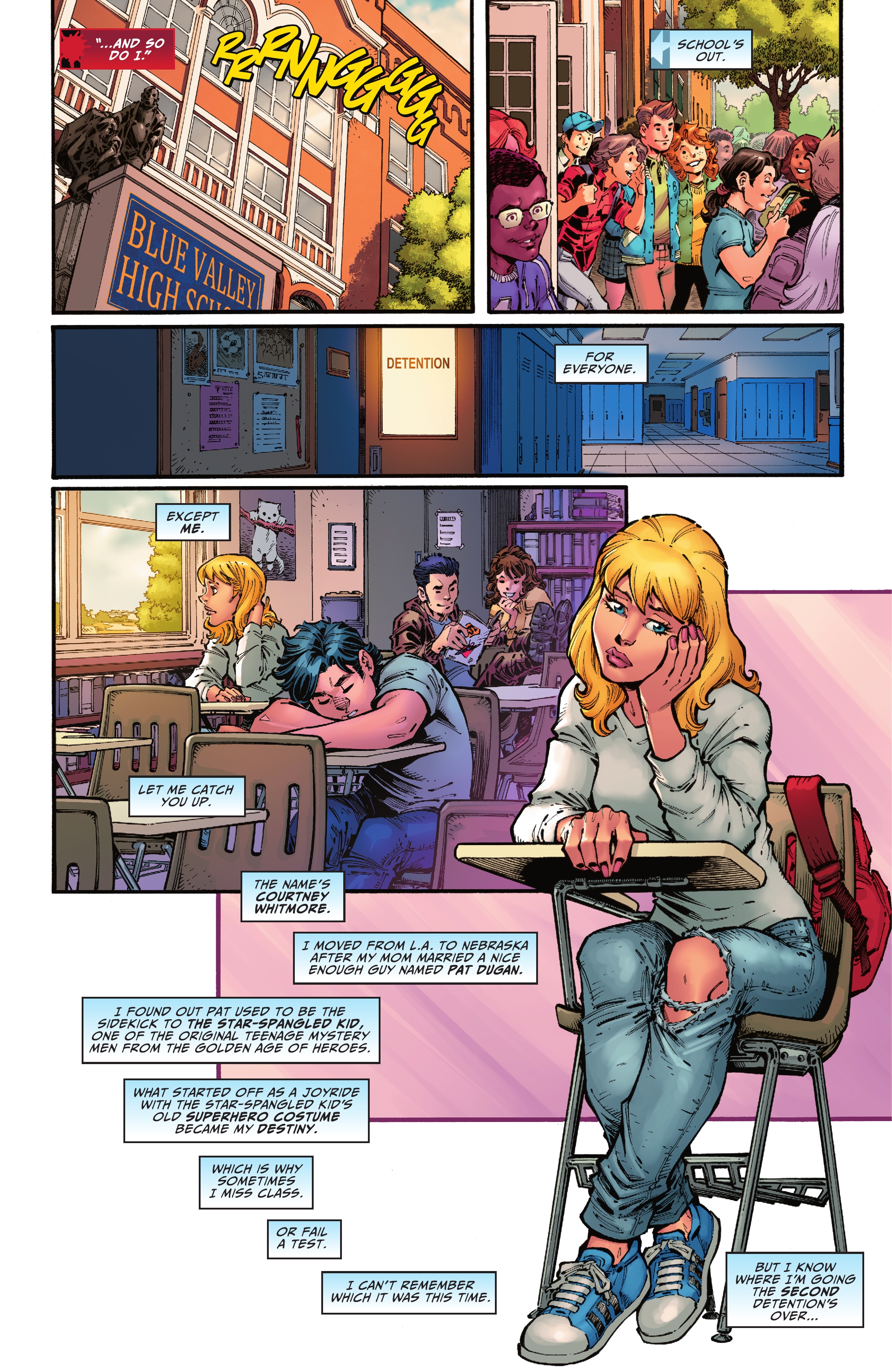 Read online Stargirl Spring Break Special comic -  Issue # Full - 7