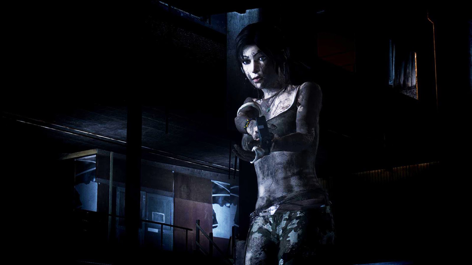 GTA 4 MOD:Tomb Raider 2013 Lara Croft guerilla ~ GTA