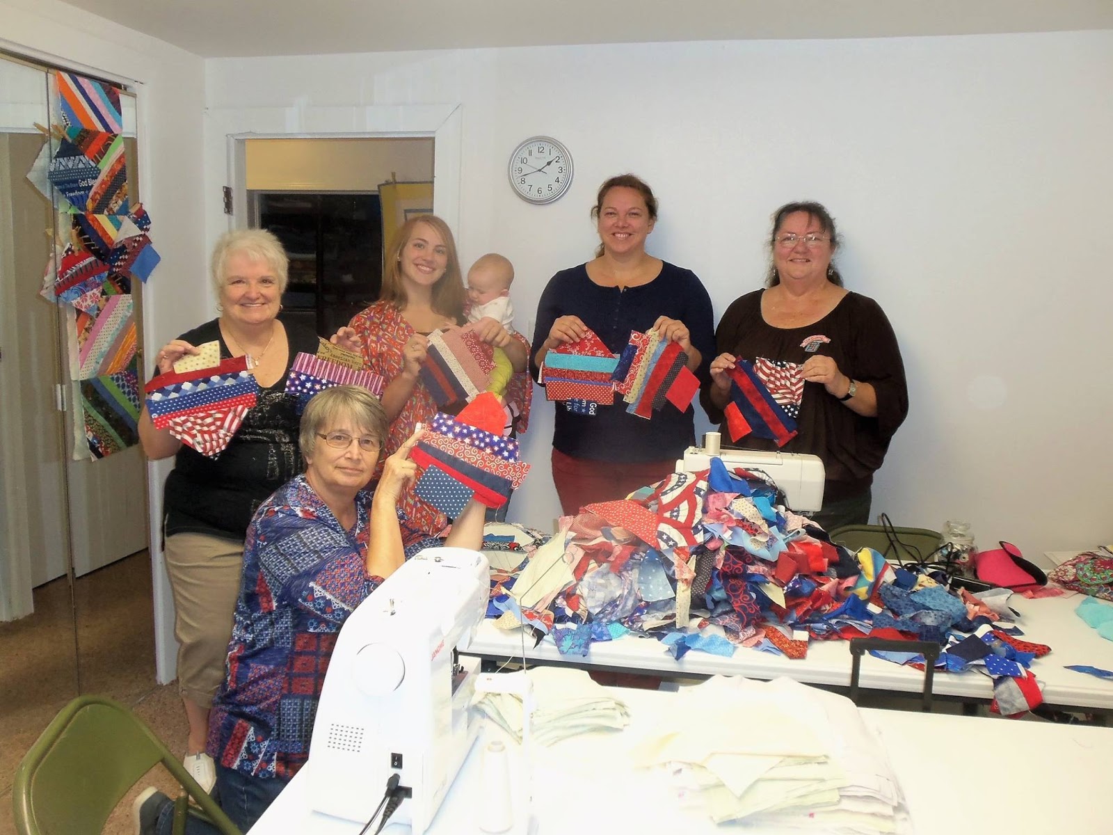 Quilting and Sewing with the Fabrik Emporium Quilts For Vets
