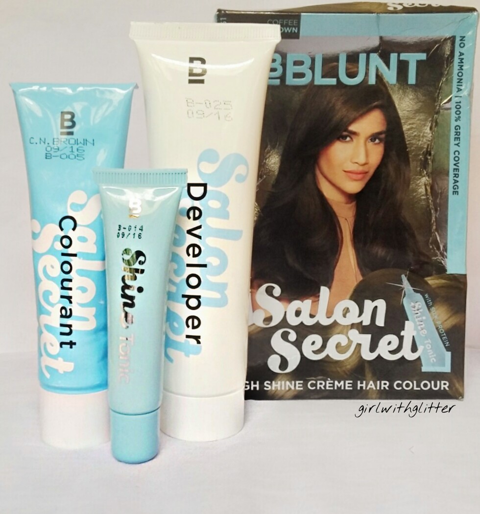 BBLUNT Salon Secret Hair Color Review ( Natural Brown - COFFEE)