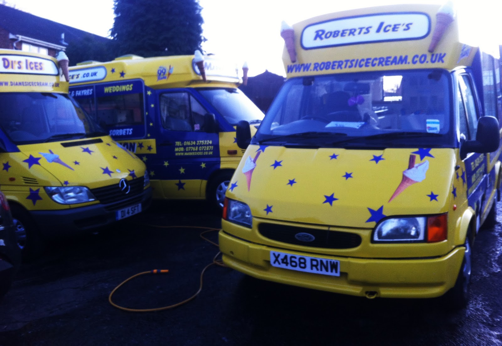 Roberts Ice Cream Van Hire and Quality Ice Creams Ice Cream Van Hire