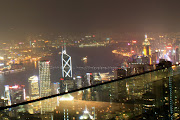 Hong Kong Views at NightAs seen from The Peak (views from the peak hong kong at night )