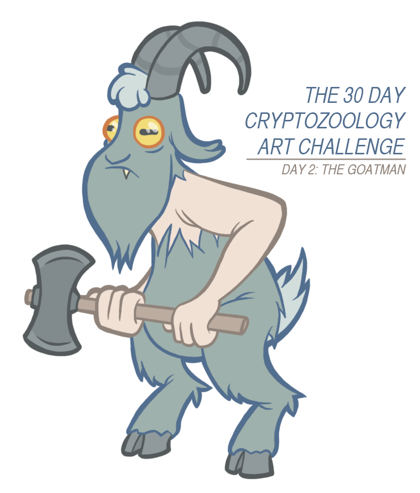 What are you drawing?: Day 2: The Goatman