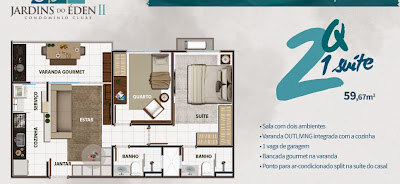 VISÃO TOTAL : Jardins do Éden Condomínio Clube (APS - GO)