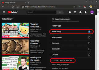 How to Delete Watch History / Watch History on Youtube