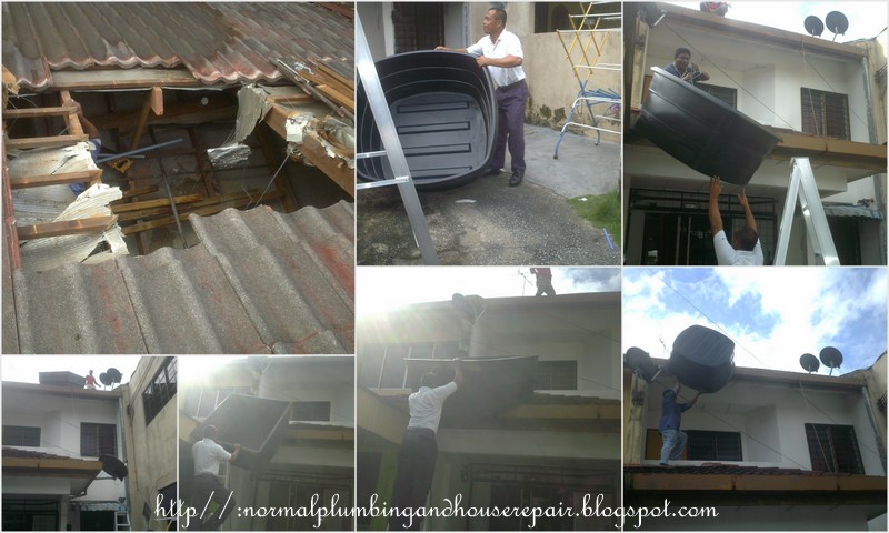 Farizghazali Tangki Air Rumah Bocor