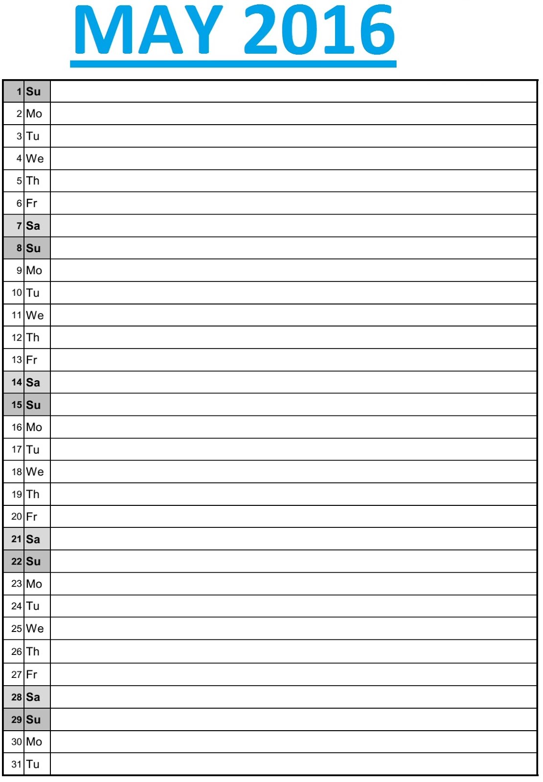 Weekly Calendar With Notes : Blank calendar en albumi c la Weekly Calendar With Notes : Blank calendar en albumi c la