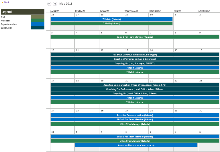 SharePoint 2013 Calendar Overlay Color 