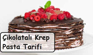 Çikolatalı Krep Pasta Tarifi