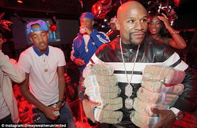 CHEQUE Floyd Mayweather
