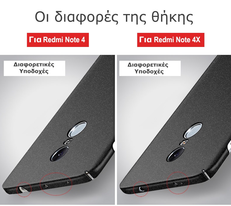 MSVII Backcover για Redmi Note 4 ή 4Χ