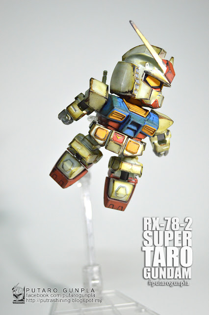 SD RX-78-2 Custom Paint by Putra Shining - PUTARO GUNPLA