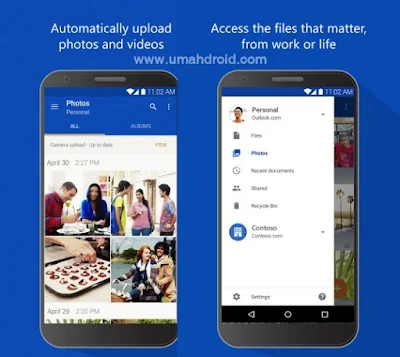 Microsoft OneDrive Cloud Storage Apps Android