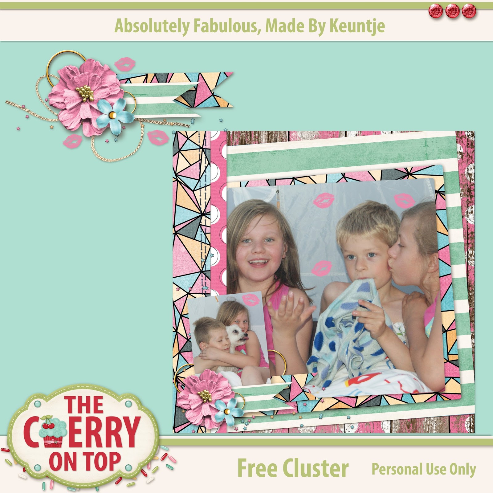The Cherry On Top Fabulous Scrapbooking Freebies For You