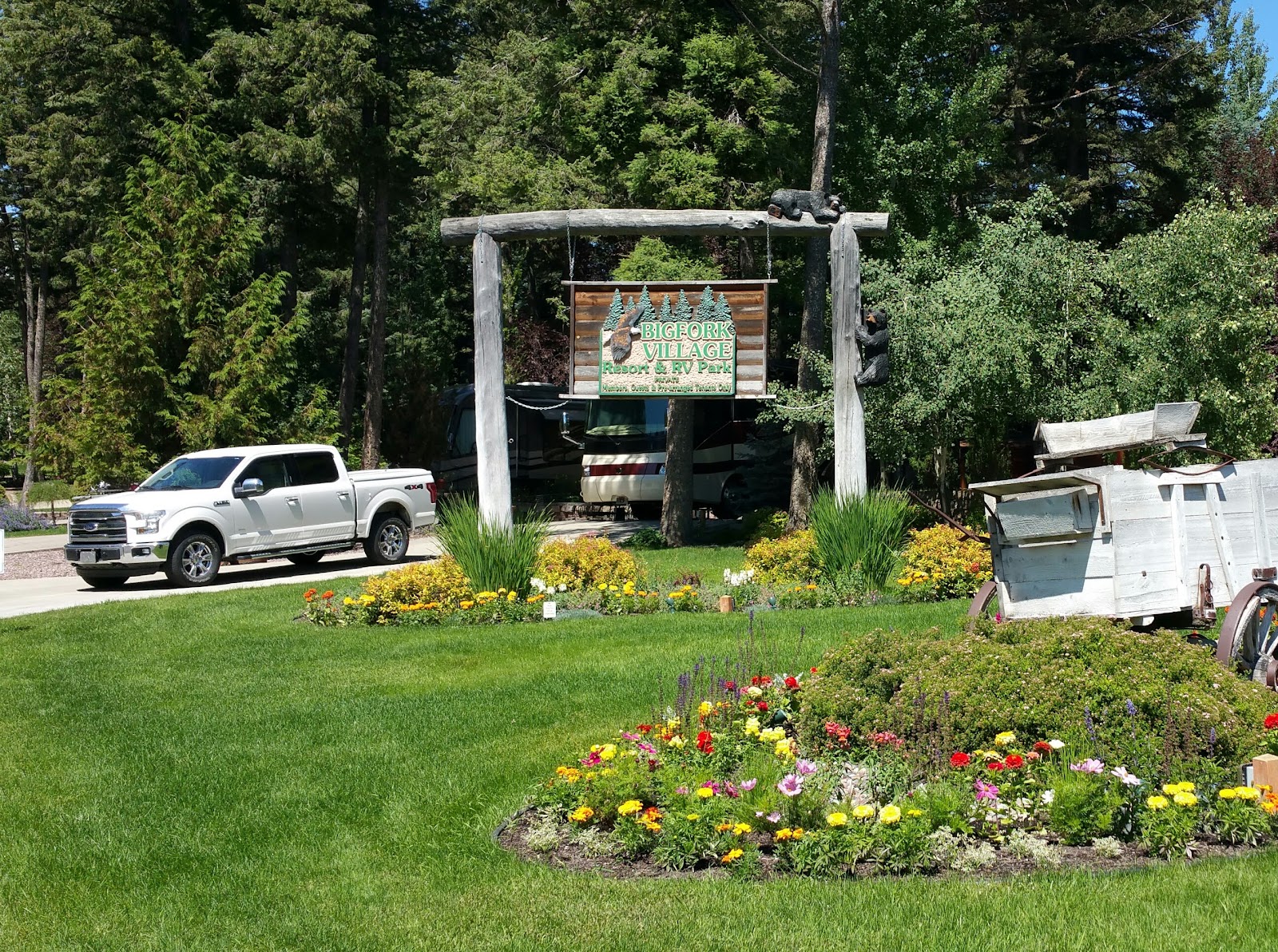 Have Retirement. Will Travel. Summer at Bigfork, Montana