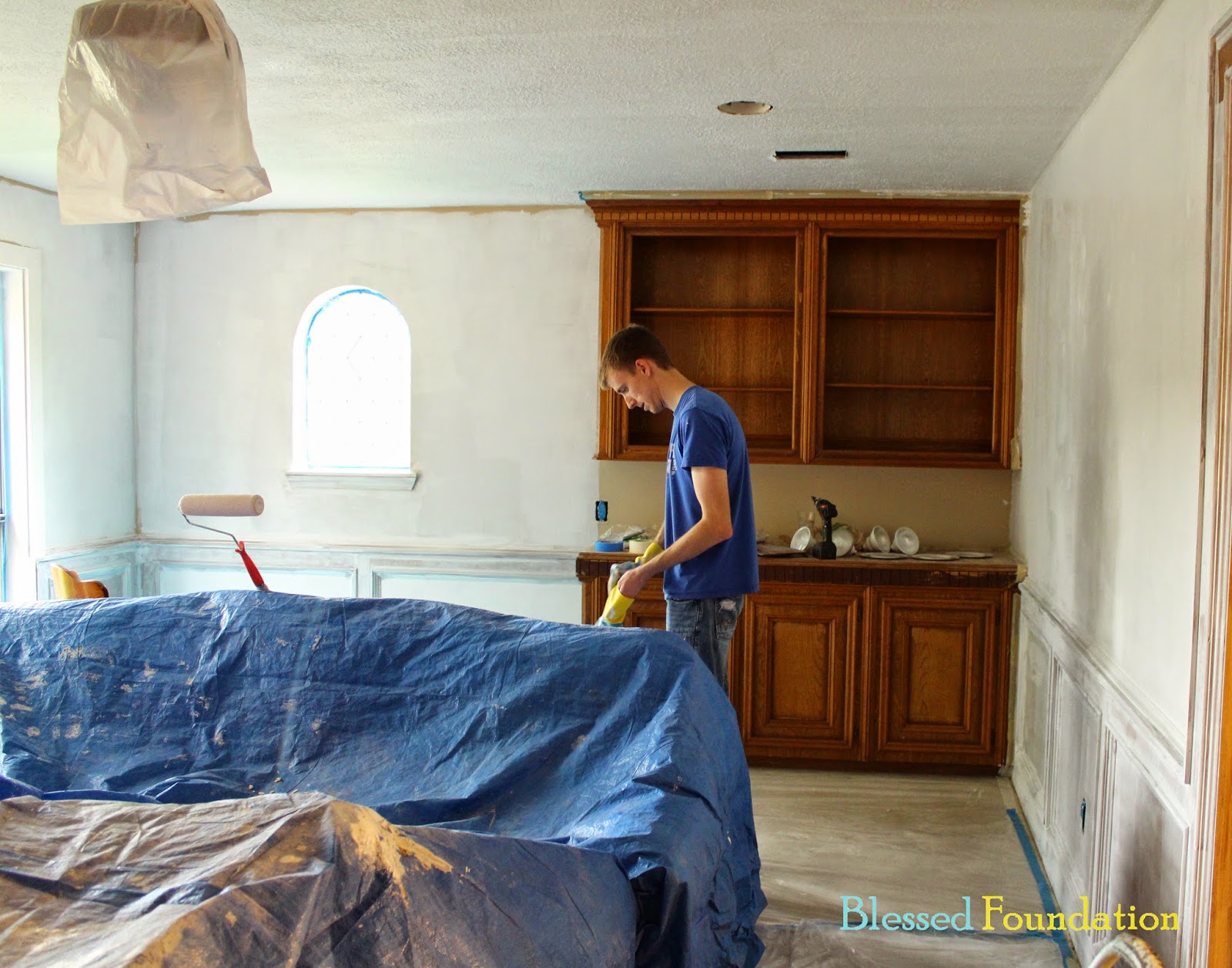 Blessed Foundation: Post 23: Wainscoting