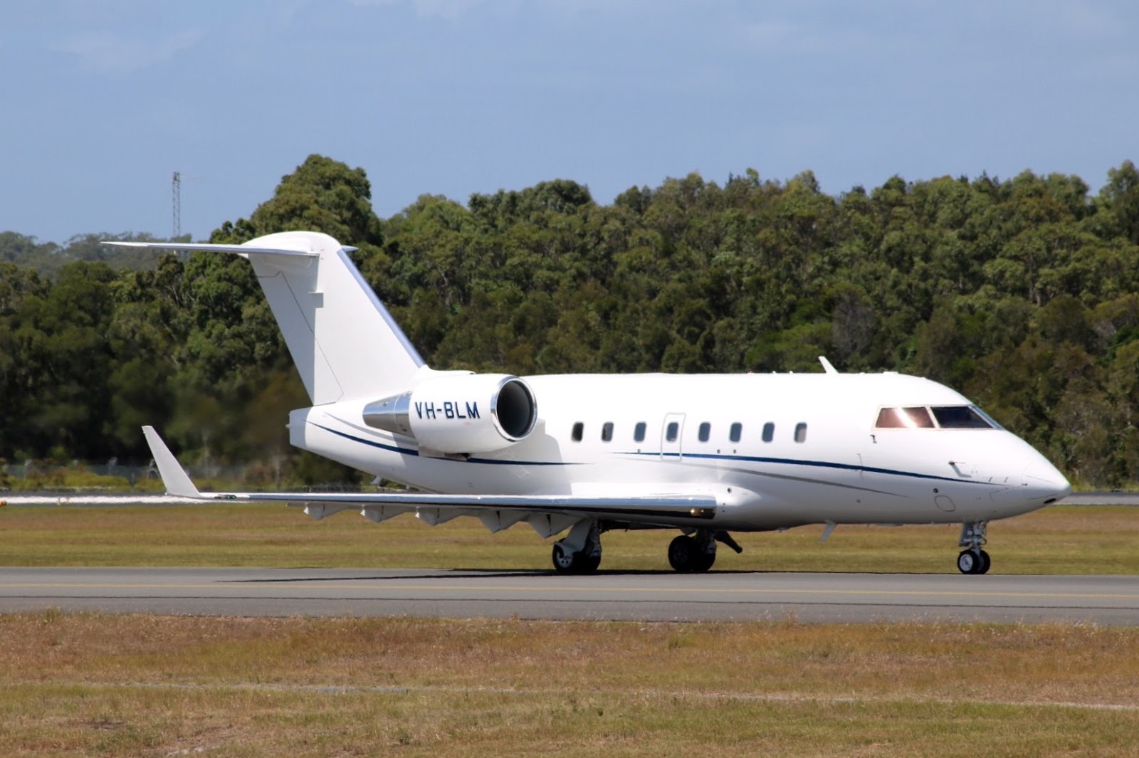 Central Queensland Plane Spotting Business Aviation Solutions Bombardier CL6002B16 Challenger