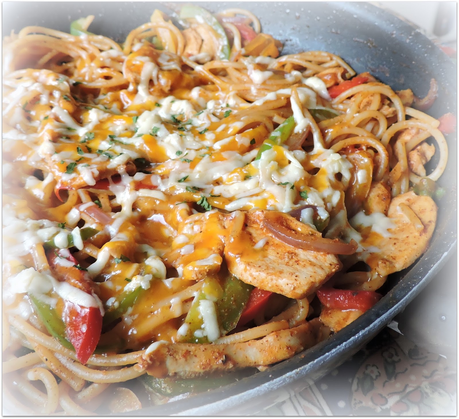 The English Kitchen Chicken Fajita Pasta