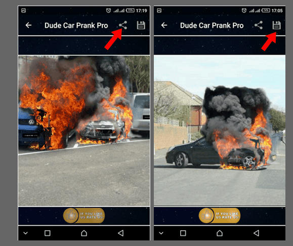 تطبيق Dude Car Prank Pro_1.2 سيمكنك من عمل وإضافة تأثيرات وخدع سينمائية على الصور لتدهش بها أصدقائك‎ 33