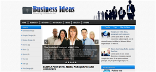 Business Ideas Blogger Template