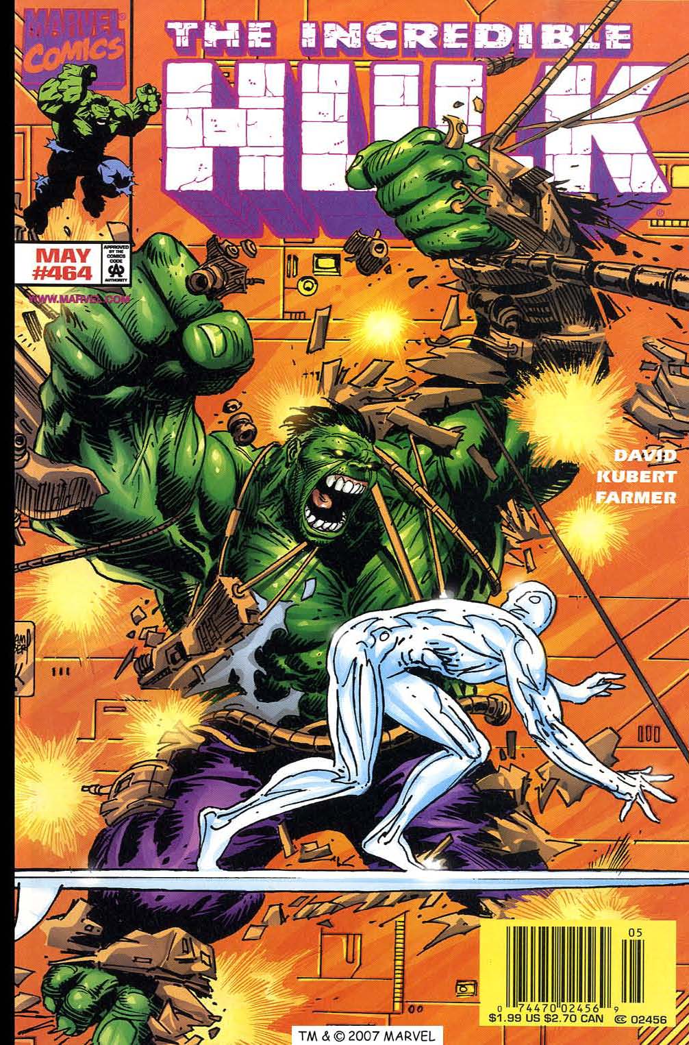 Read online The Incredible Hulk (1968) comic -  Issue #464 - 1