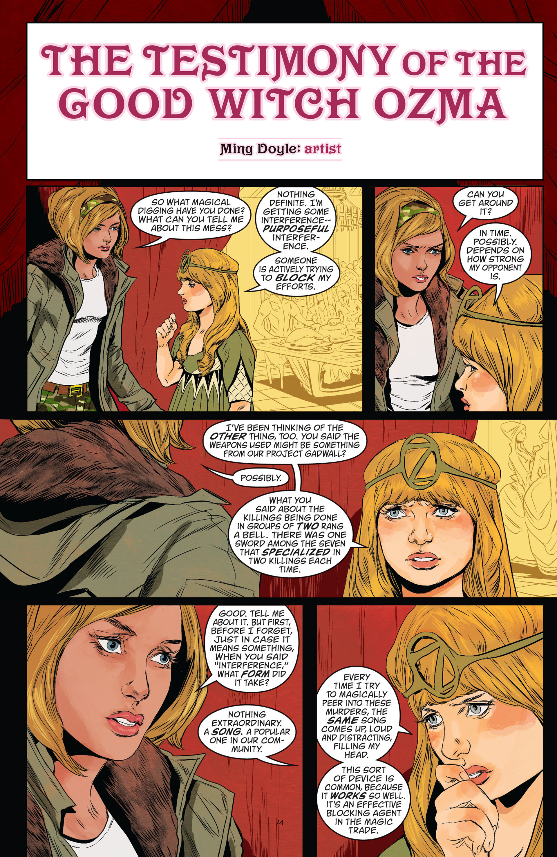 Read online Fairest: In All The Land comic -  Issue # Full - 73
