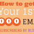 How to Get 2,000 Subscribers in 1 Months