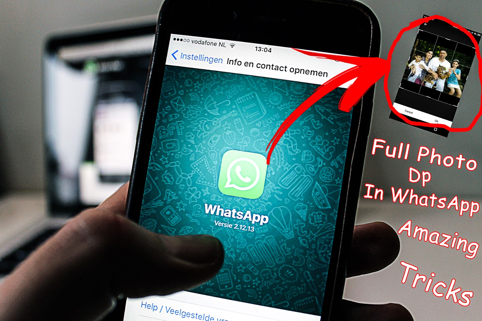 How to Set Your WhatsApp Profile Picture in Full Size Without Cropping