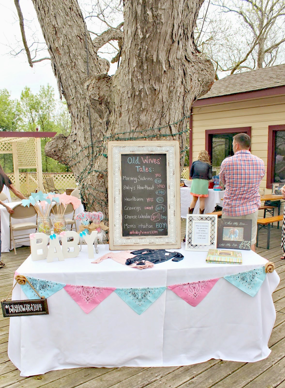 Keep Calm And Carry On Gender Reveal Party {pink Or Blue }