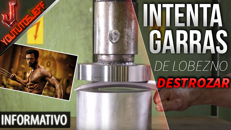 Prensa hidráulica intenta destrozar las garras de Lobezno | Impactante
