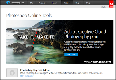 Photoshop Express Editor Online Tools