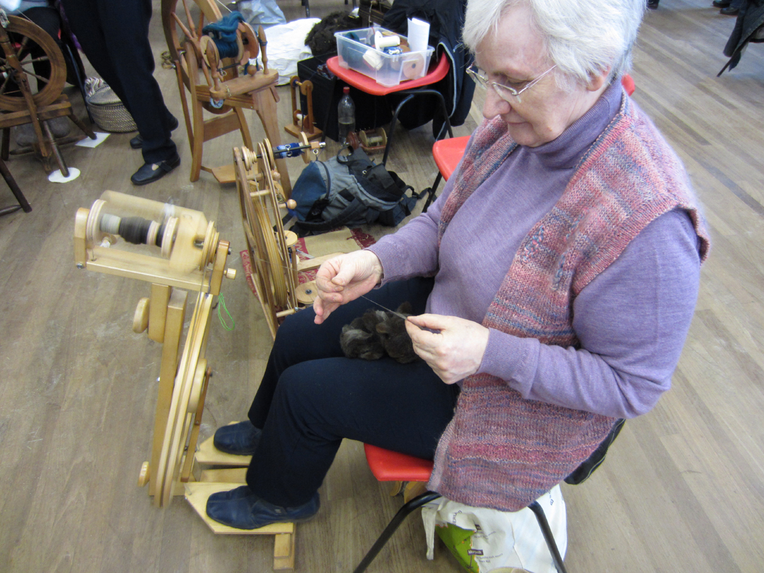 Durham Weaver Durham Guild Open Day For Spinning